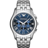 Emporio Armani Men’s Stainless Steel Blue Dial 44mm Watch AR1787